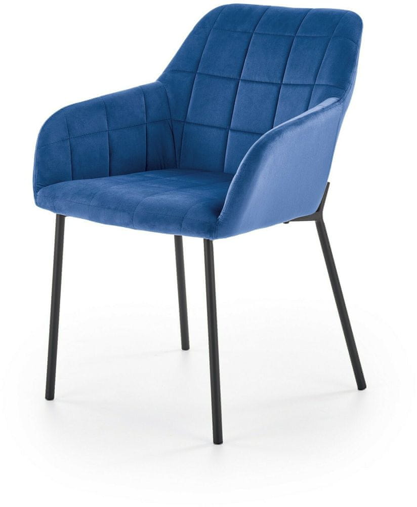 Halmar Jedálenská stolička K305, modrá